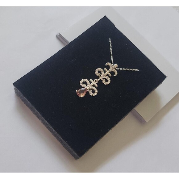 925 Sterling Silver Turkish Zultanite Necklace Wedding Jewelry for Women, NEW - Picture 4 of 4